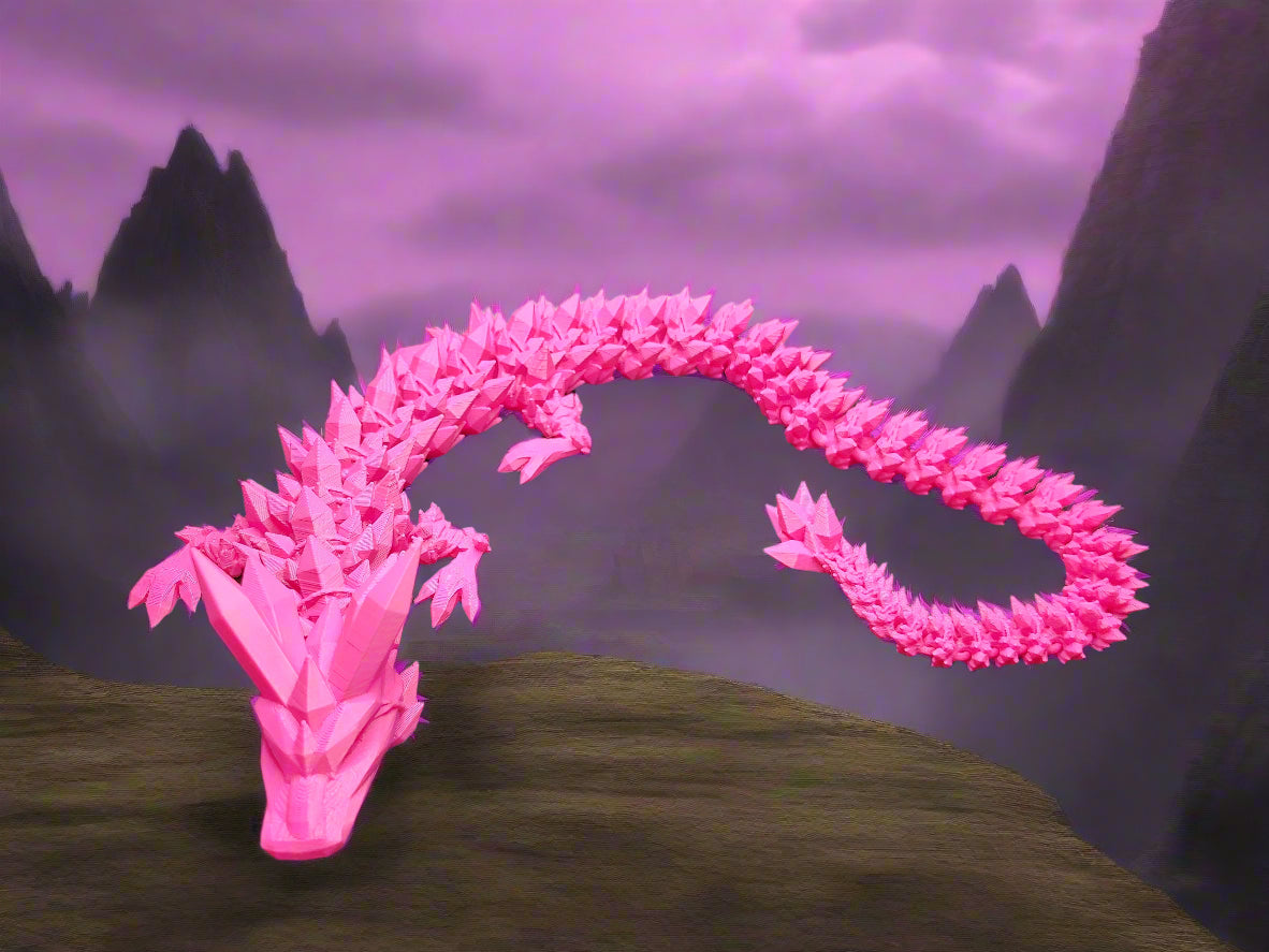 Magenta Crystal Dragon